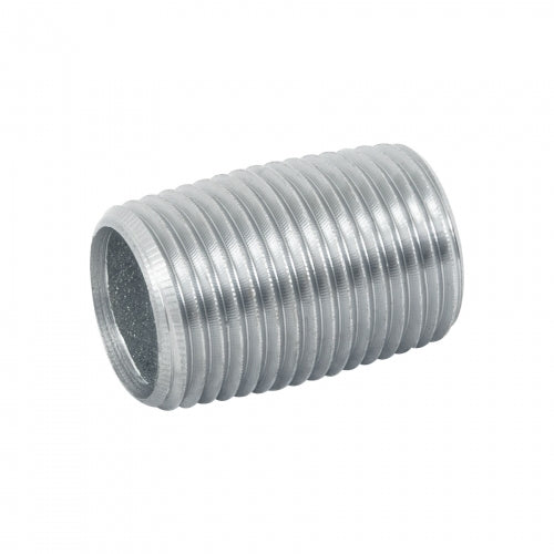 Niple de acero galvanizado 1/2' cuerda corrida, Foset 47536 CG-471