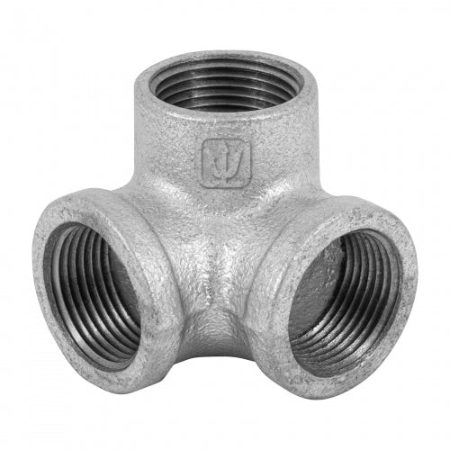 Codo rincón acero galvanizado de 1', Foset 48742 CG-513
