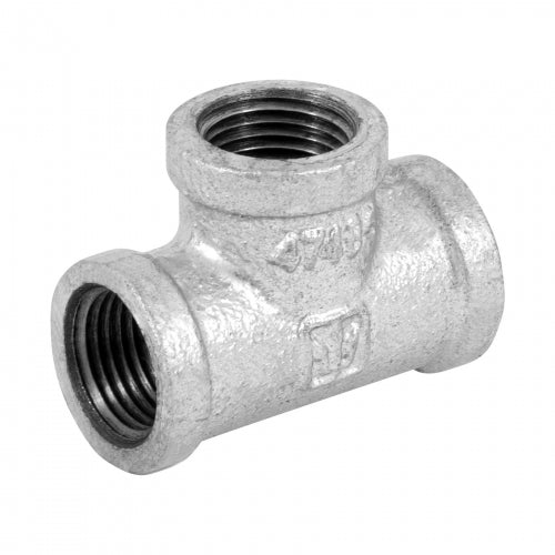 Tee sencilla 1/2' acero galvanizado, Foset 47485 CG-701
