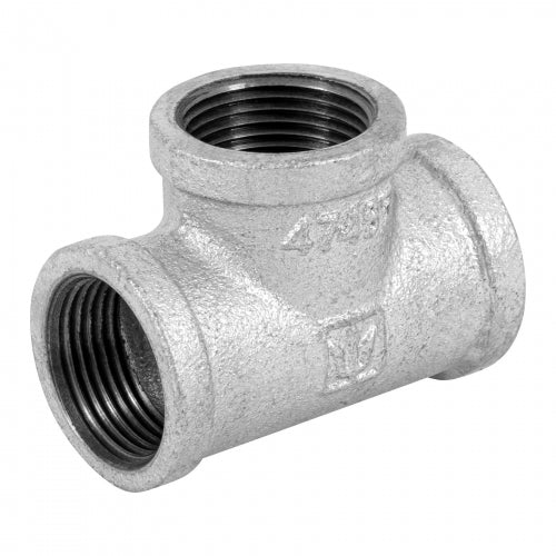 Tee sencilla 1' acero galvanizado, Foset 47487 CG-703