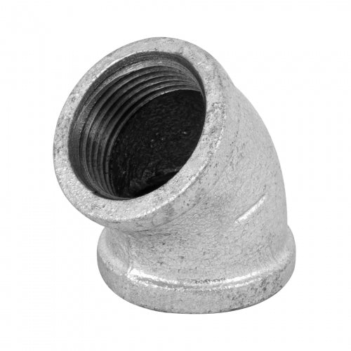Codo 45° acero galvanizado de 1', Foset 47541 CG-863