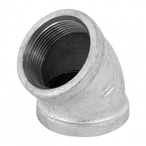 Codo 45° acero galvanizado de 1-1/2', Foset 48753 CG-865
