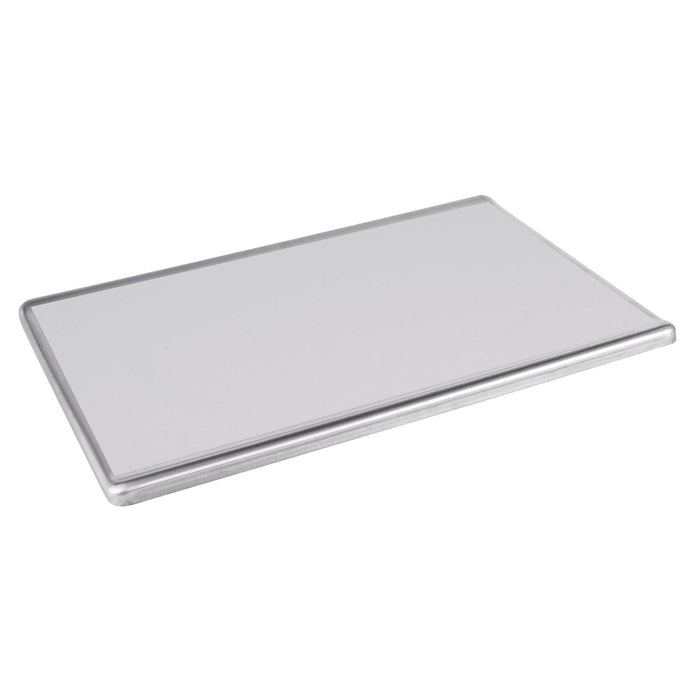 Charola de acero inox para báscula electrónica, Pretul 27103 CHA-B40P
