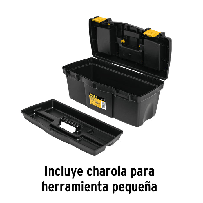 Caja para herramienta de 19' con compartimentos, Pretul 20604 CHP-19CP