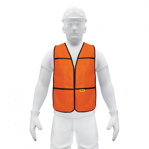 Chaleco de seguridad, uso de día, naranja, Pretul 21023 CHS-100N