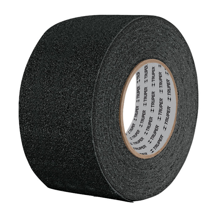 Rollo de 5 m de cinta antiderrapante negra 50mm con abrasivo 12532 CIA-25N