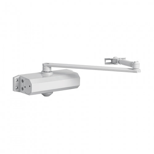 Cierrapuertas hidráulico color blanco, Hermex 43608 CIPU-B
