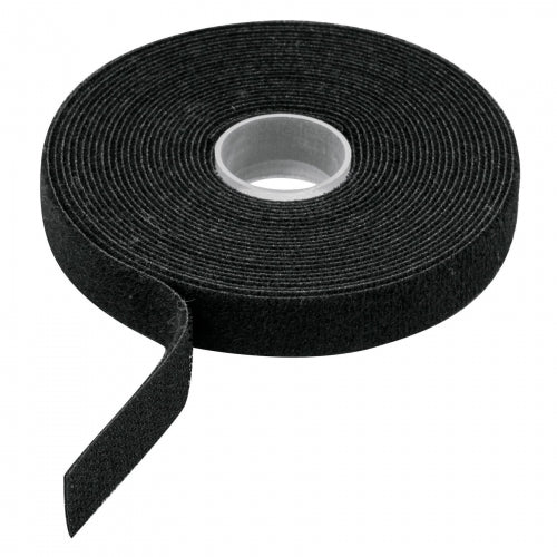 Rollo de 10 m de cinta reusable de contacto doble, Volteck 46326 CIVE-10N