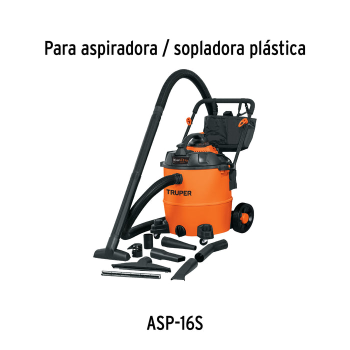 Caja de empaque de repuesto para ASP-16S, Truper 103078 CJ-ASP-16S