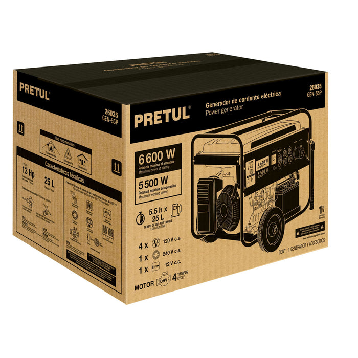 Caja de empaque de repuesto GEN-55P, Pretul 27123 CJ-GEN-55P