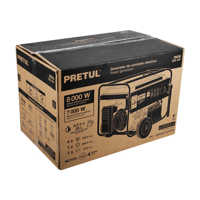 Caja de empaque de repuesto GEN-70P, Pretul 27124 CJ-GEN-70P