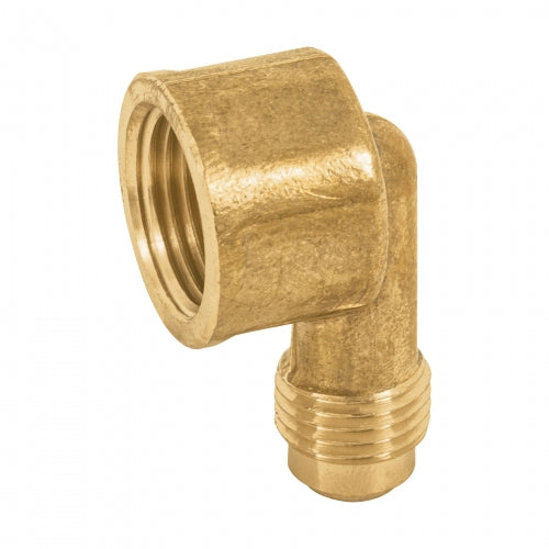 Codo para estufa a 90° de latón de 5/16' x 3/8', Foset 41059 CLG-524N