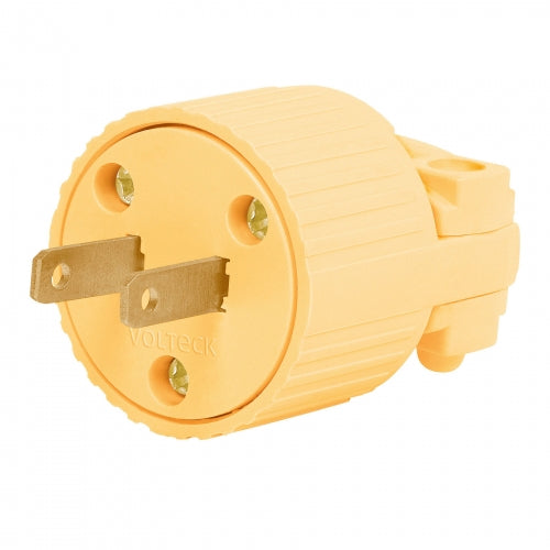 Clavija industrial plástica polarizada, Volteck 46204 CLP-S
