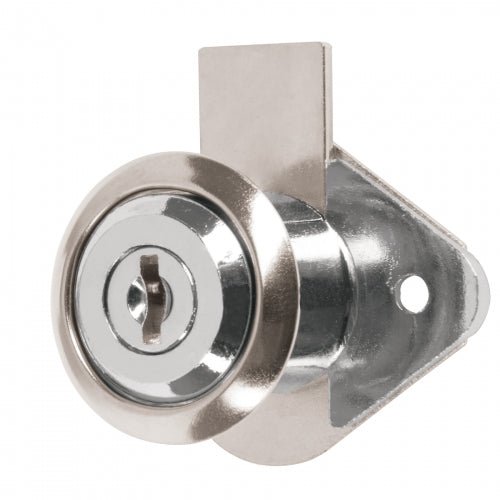 Cerradura para mueble, modelo 21, cromo, Hermex Basic 23506 CM-21C-P