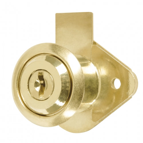 Cerradura para mueble, modelo 21, latón, Hermex Basic 23505 CM-21L-P