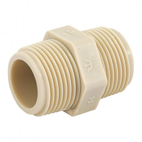 Niple corrido 3/4' de polipropileno, Foset 48584 CM-472