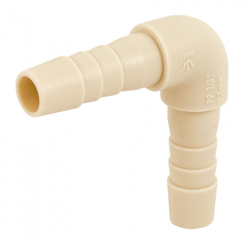 Codo 90° inserción de 3/8' de polipropileno, Foset 48561 CM-561