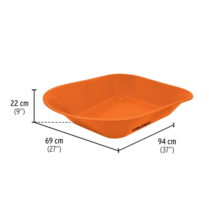 Concha para carretilla CAT-45, Truper 11894 CO-45