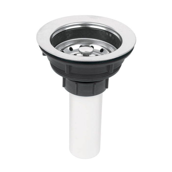 Contracanasta 3-1/2' inox, instalafácil, tubo inox, Foset 47453