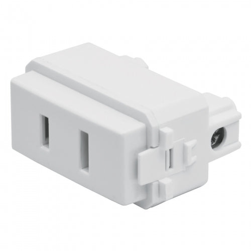 Contacto sencillo, 2polos, sin tierra, línea Italiana,blanco 48135 CO-IB