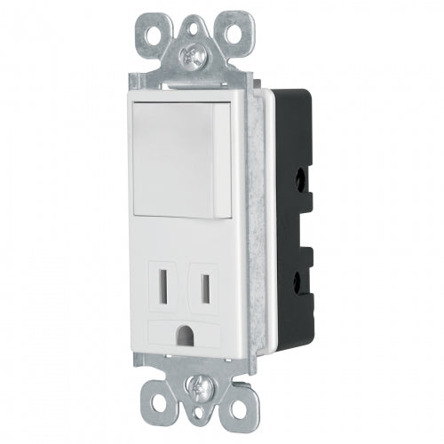 Interruptor-contacto, 2 polos + tierra, Classic, Volteck 46008 COAP-CL