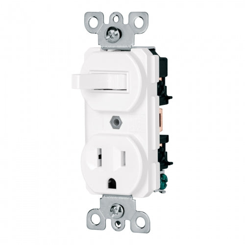 Interruptor de palanca con contacto, Standard, blanco 47728 COAP-SB