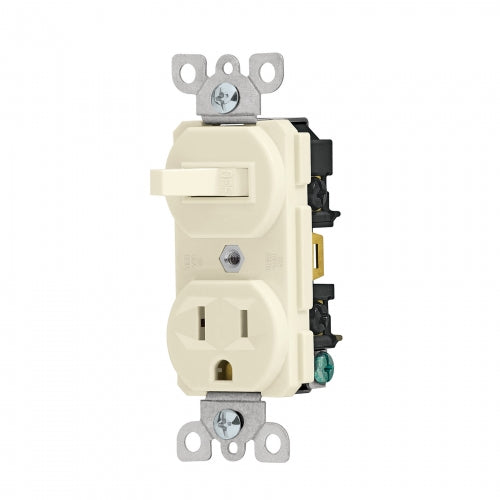 Interruptor de palanca con contacto, Standard, marfil 46001 COAP-S