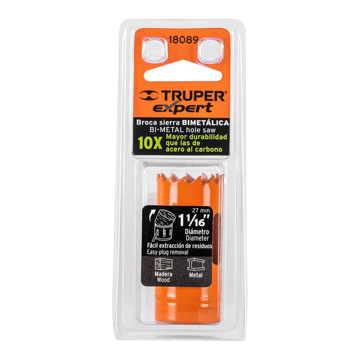 Brocasierra bimetálica 1', Truper Expert 18088 COBI-1