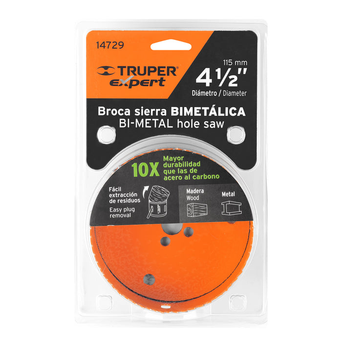 Brocasierra bimetálica 4', Truper Expert 14718 COBI-4