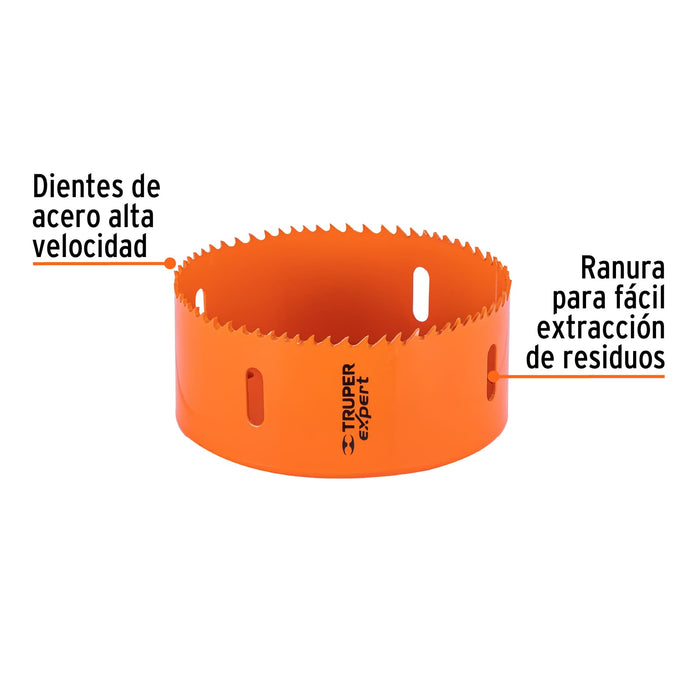 Brocasierra bimetálica 4', Truper Expert 14718 COBI-4