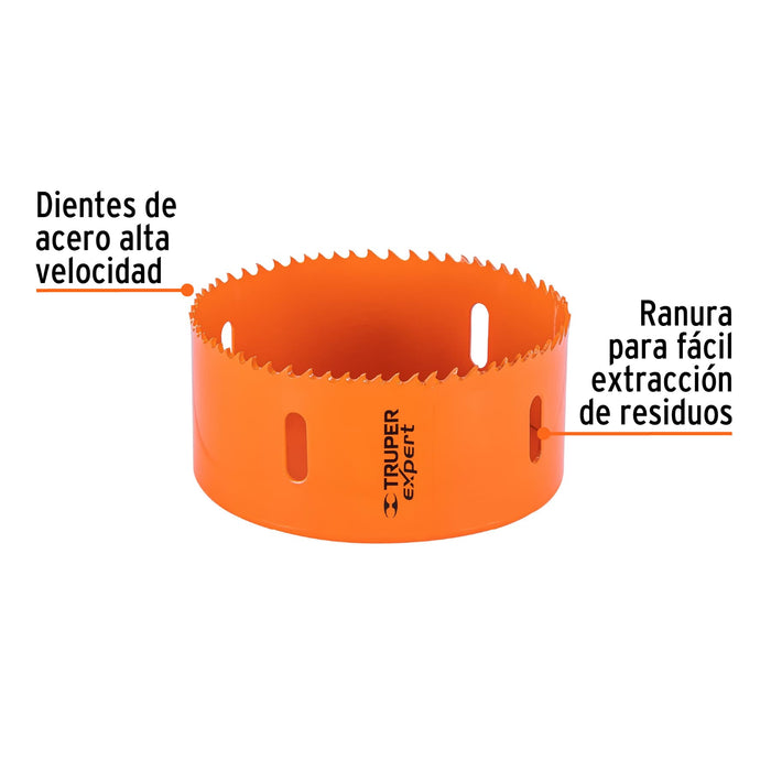 Brocasierra bimetálica 4', Truper Expert 14718 COBI-4