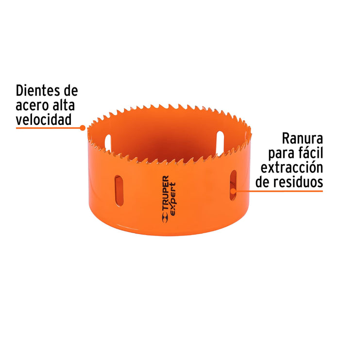 Brocasierra bimetálica 4', Truper Expert 14718 COBI-4