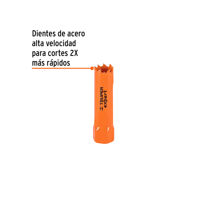 Brocasierra bimetálica 5/8', Truper Expert 18085