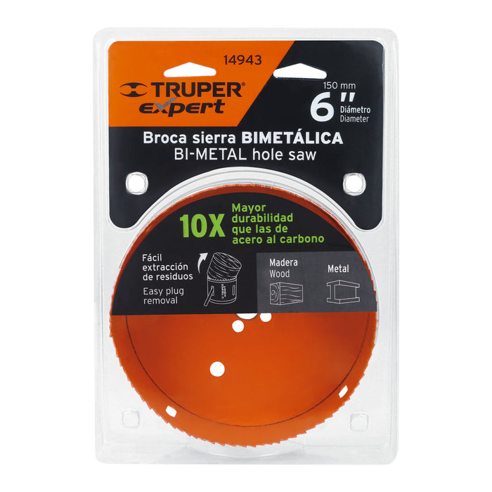 Brocasierra bimetálica 6', Truper Expert 14943 COBI-6