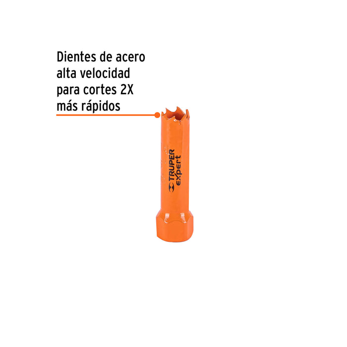 Brocasierra bimetálica 9/16', Truper Expert 18084