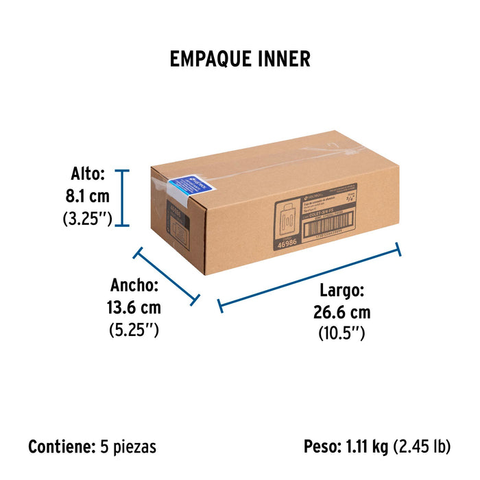Condulet 3/4' conexión tipo FS, Volteck 46986