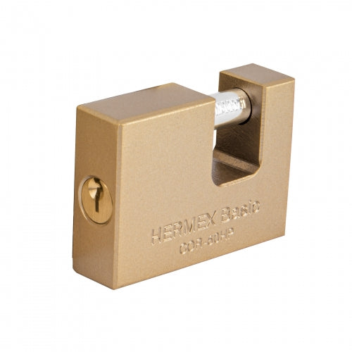 Candado antipalanca 60 mm cuerpo de hierro, Hermex Basic 22516 COR-60HP