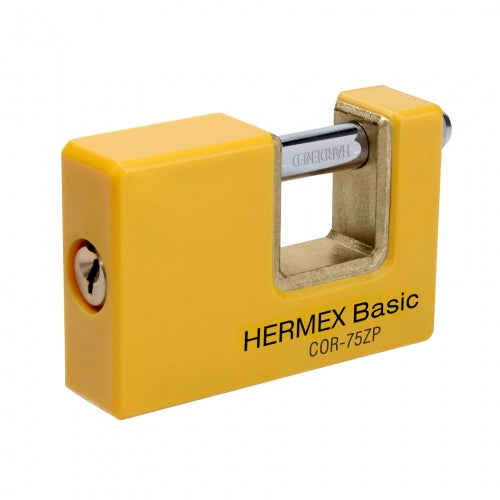Candado antipalanca 75 mm cuerpo metálico, Hermex Basic 23524 COR-75ZP