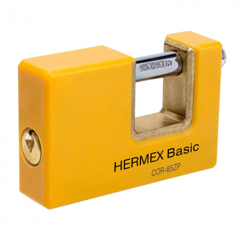Candado antipalanca 85 mm cuerpo metálico, Hermex Basic 27088 COR-85ZP