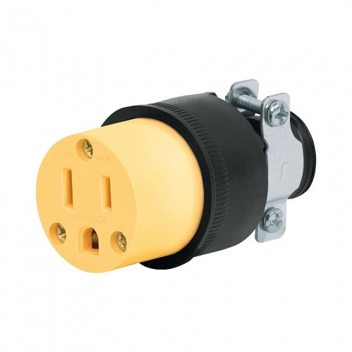 Contacto industrial reforzado aterrizado, 2 polos+tierra 46120 COR-A