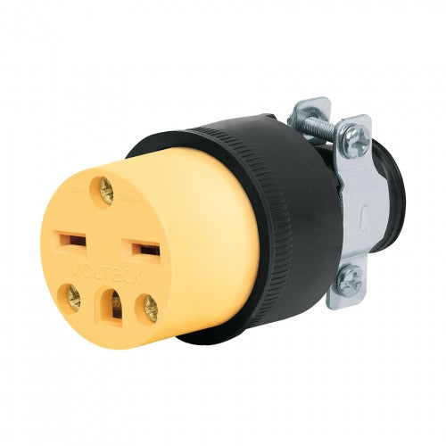 Contacto industrial reforzado aterrizado cara de chino 46121 COR-CH