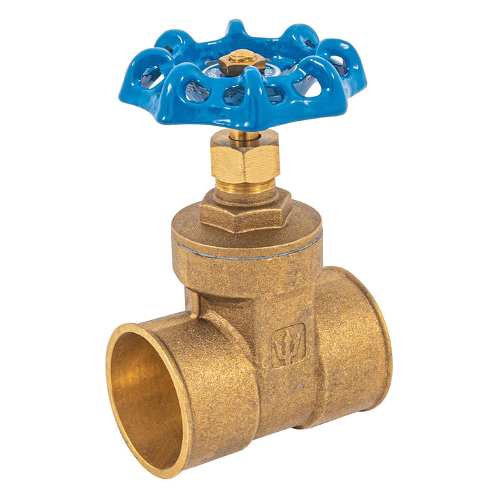 Válvula de compuerta de latón soldable de 1 1/2', Foset 49027