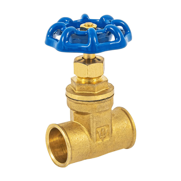 Válvula de compuerta de latón soldable de 3/4', Foset 49024