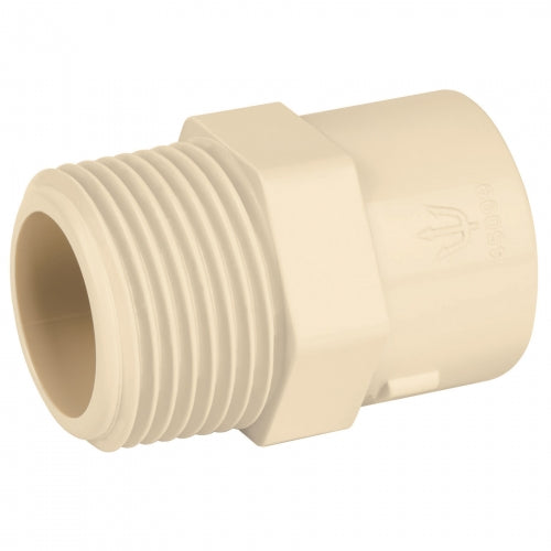 Conector macho de CPVC 3/4', Foset 45099 CPVC-612