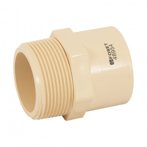 Conector macho CPVC 1-1/2', Foset 48954 CPVC-615