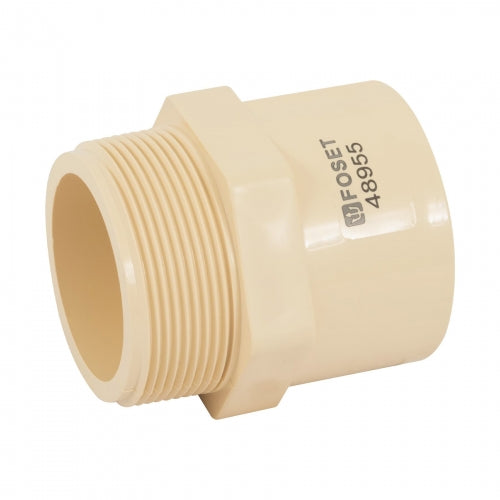 Conector macho CPVC 2', Foset 48955 CPVC-616