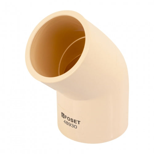 Codo 45° CPVC de 1-1/2', Foset 48930 CPVC-865