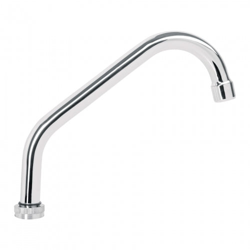 Cuello corto para mezcladora de fregadero, cromo, Basic 49375 CR-317