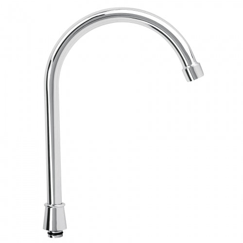 Cuello alto para mezcladora de fregadero, cromo, Basic 48195 CR-320