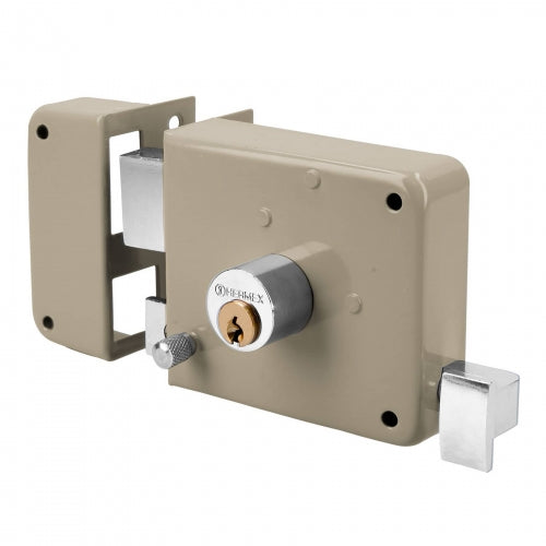 Cerradura sobreponer izq clásica, llave tradicional, blíster 43582 CS-70IB